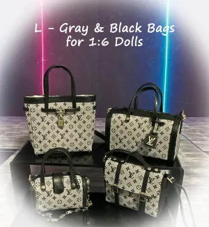 1:6 Doll Handbags
