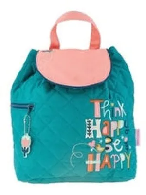Back Pack Quilted Kids Think happy be Happy  SJ-1001-07A