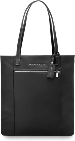 Briggs & Riley Vertical Tote Bag - Nylon Tote Bag for Weekend Travel & Work, Fits 15" Laptop - Rhapsody Collection