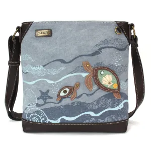 Canvas Crossbody - Turtles