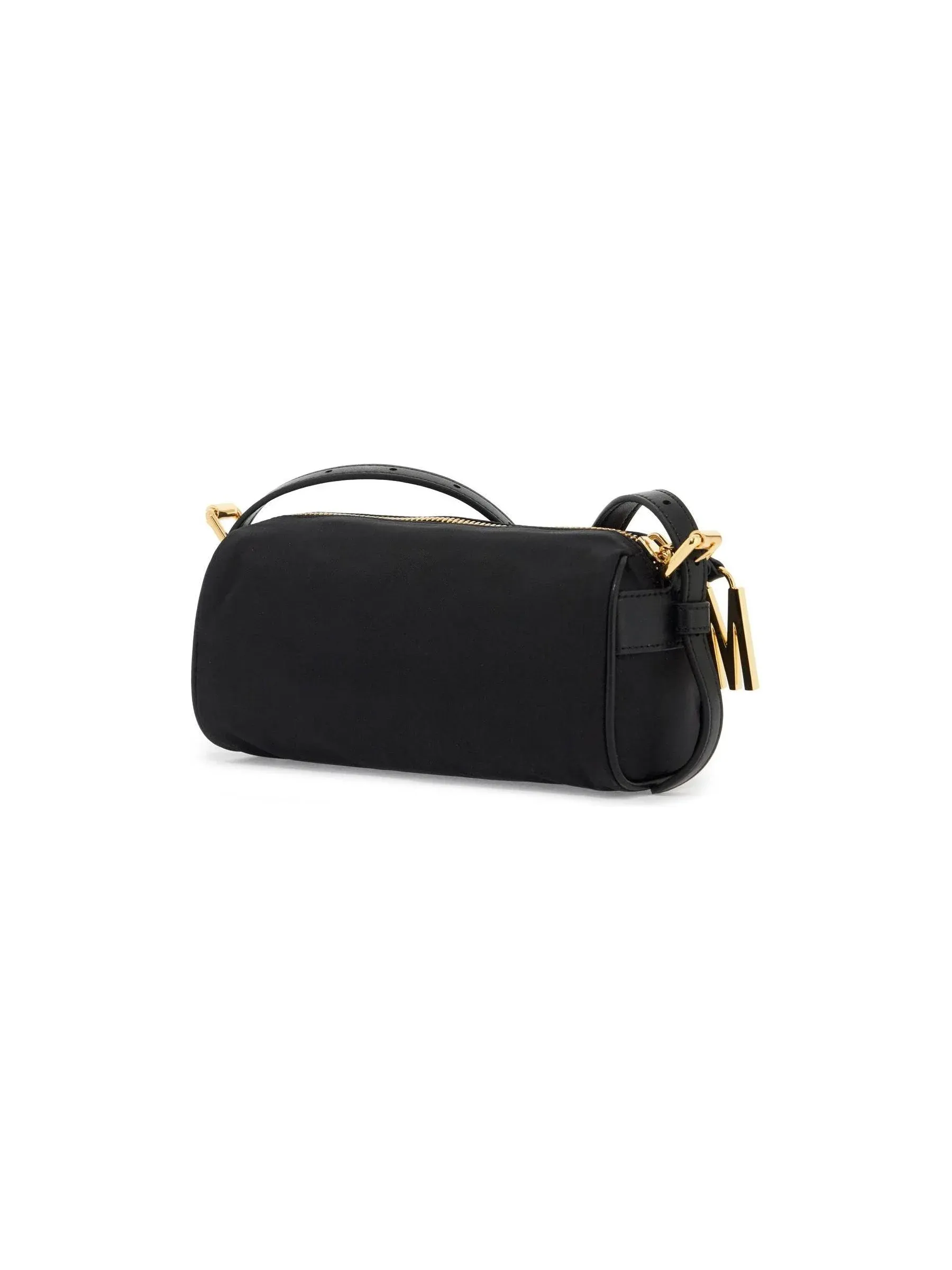 Canvas Leather Crossbody Bag
