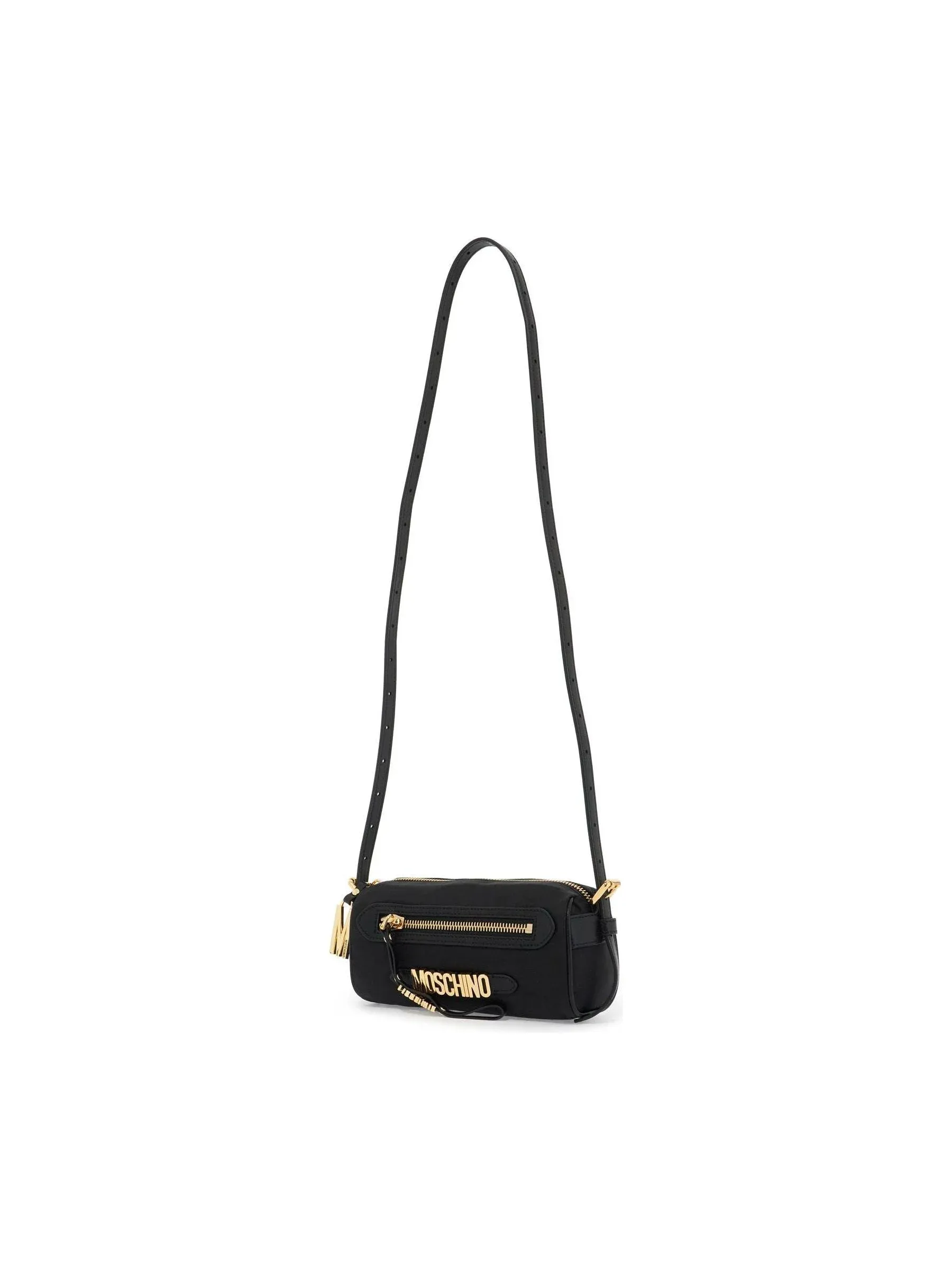 Canvas Leather Crossbody Bag