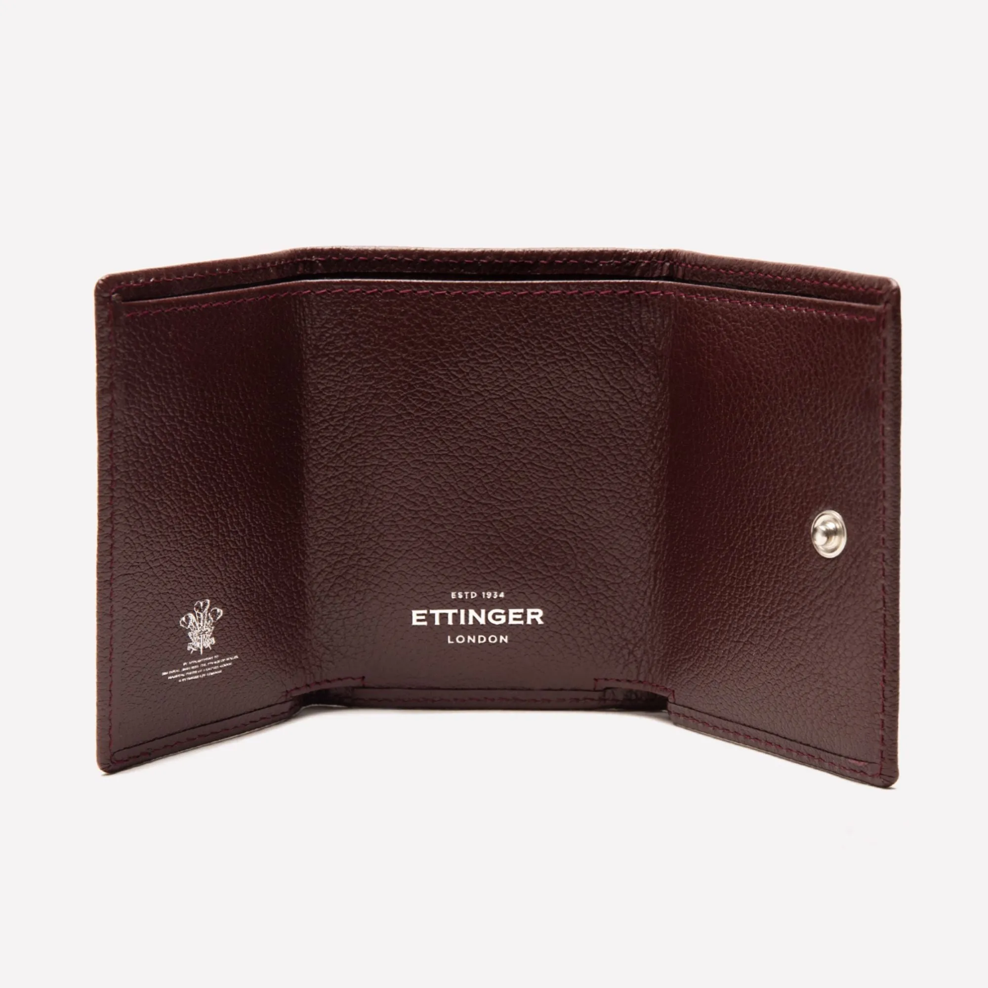 Capra Three-fold Mini Wallet With Zip