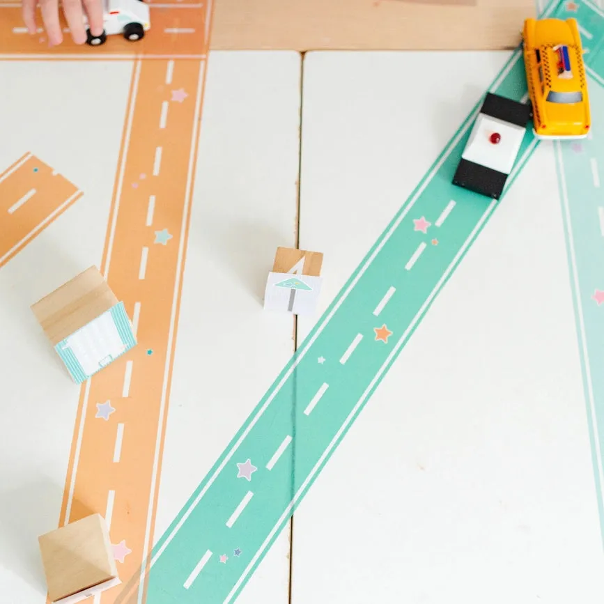 Colorful Play Road Tape