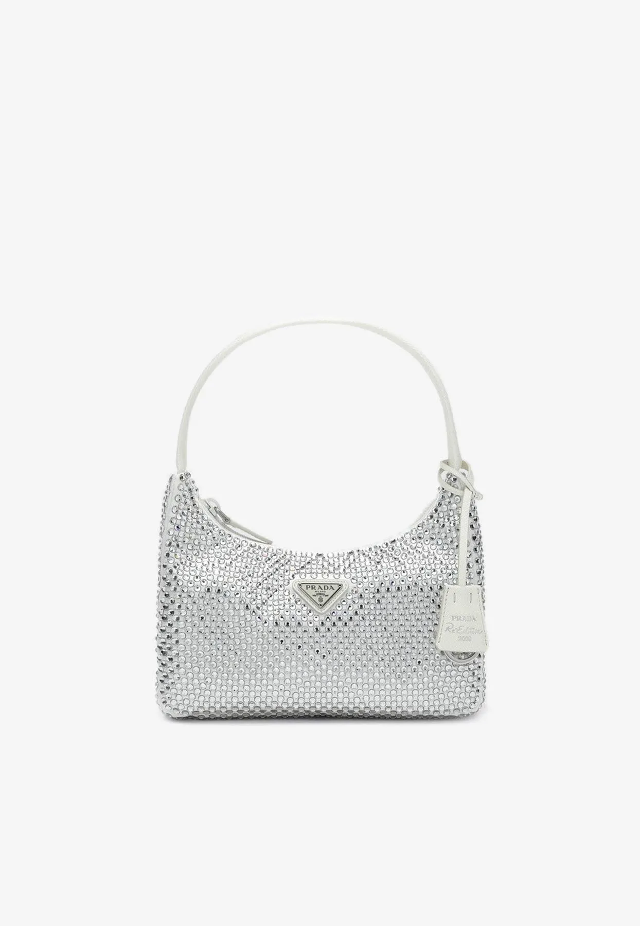 Crystal Embellished Re-Edition Shoulder Bag