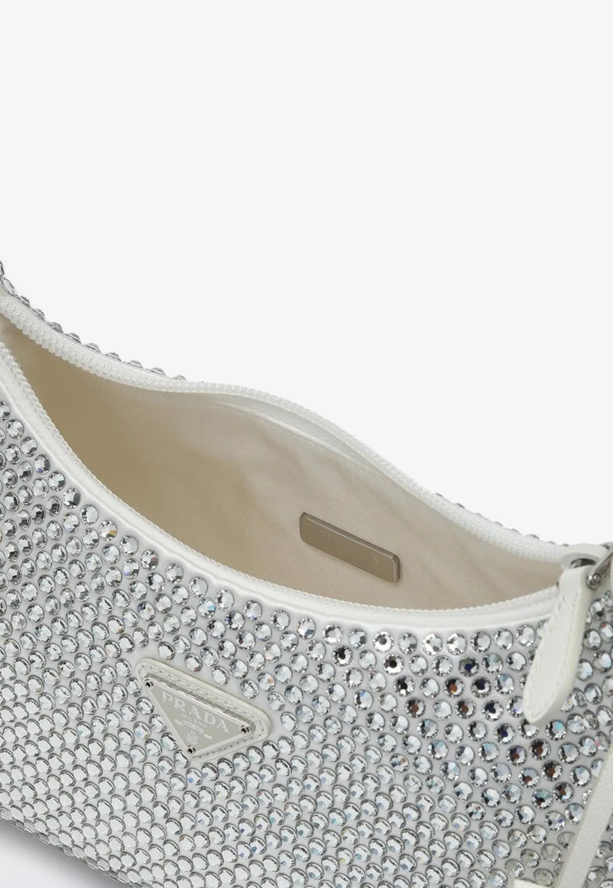 Crystal Embellished Re-Edition Shoulder Bag