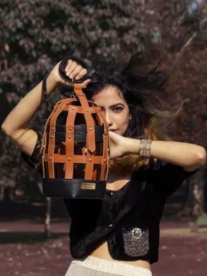 Free Bird Cage (Tan) | Modern Myth