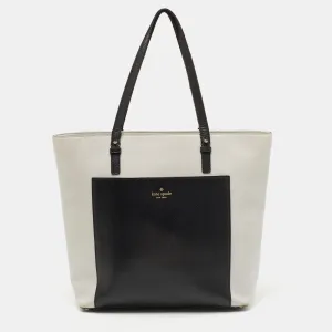 Grey/Black Leather Street Sadie Tote