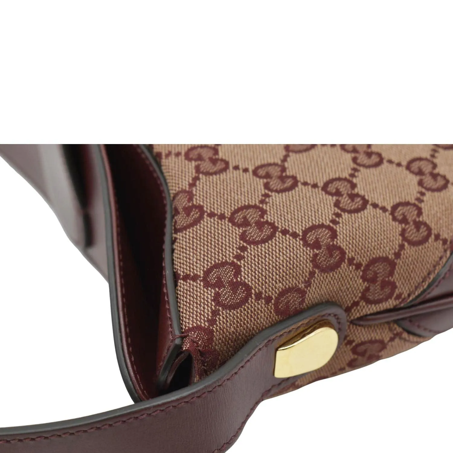 Gucci Arli Medium Canvas Crossbody Bag Brown 568857