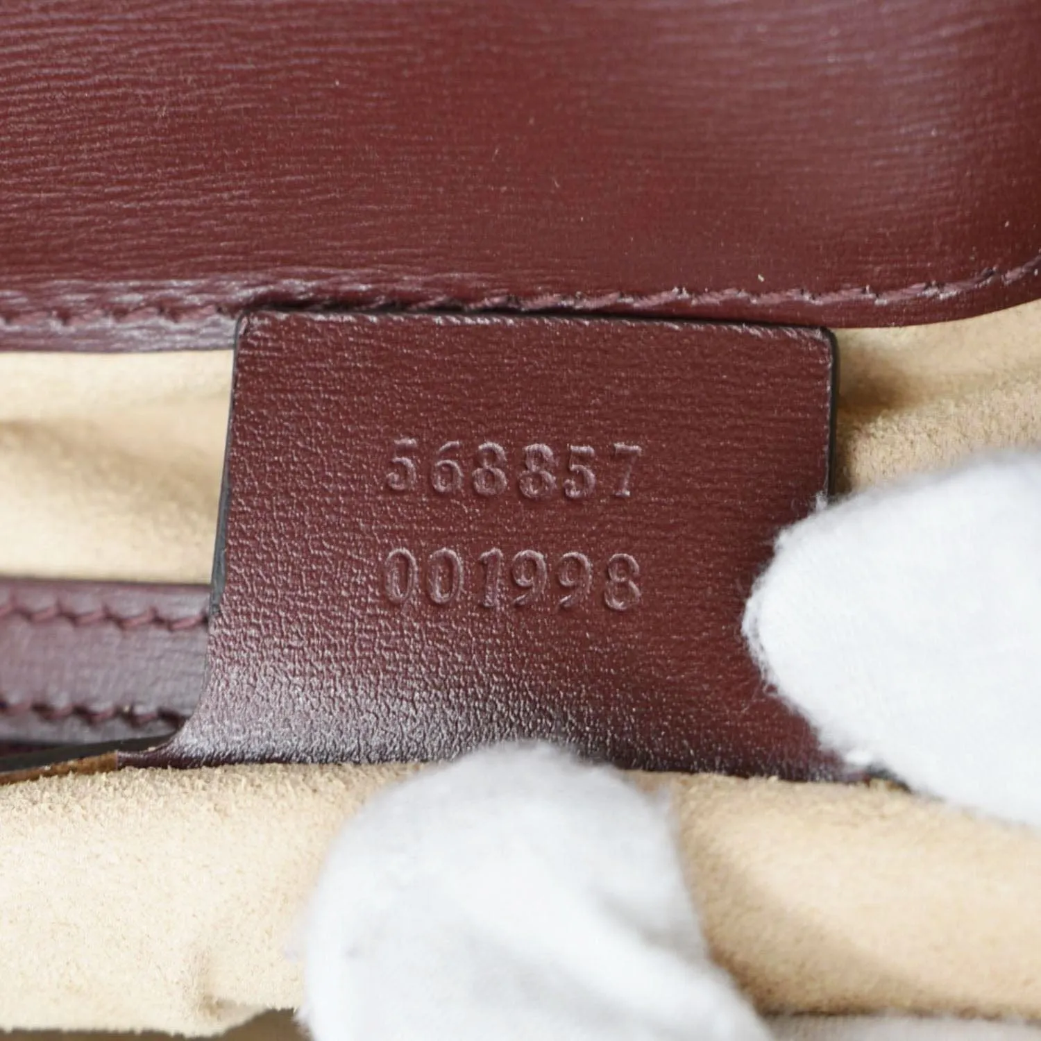 Gucci Arli Medium Canvas Crossbody Bag Brown 568857