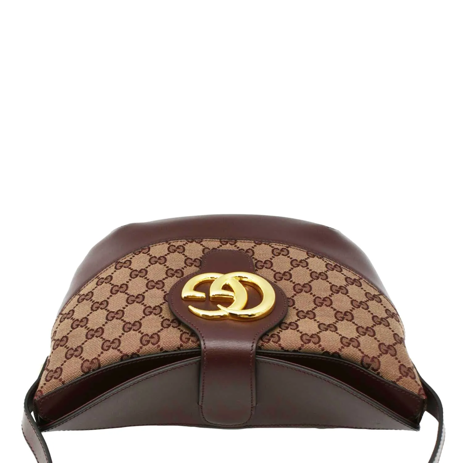 Gucci Arli Medium Canvas Crossbody Bag Brown 568857