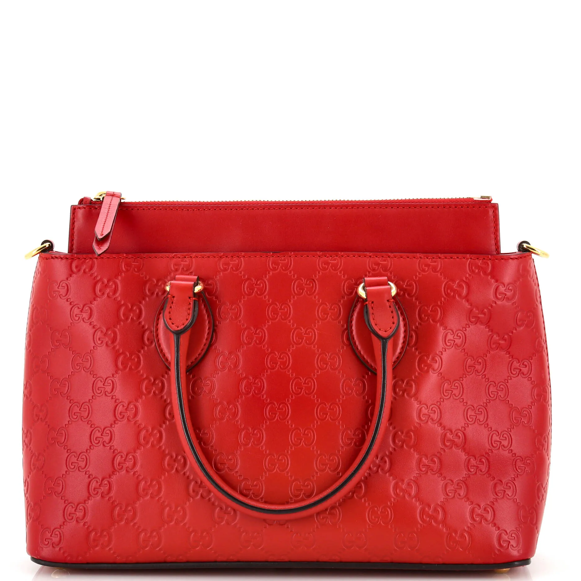 GUCCI Linea A Convertible Tote Guccissima Leather Small