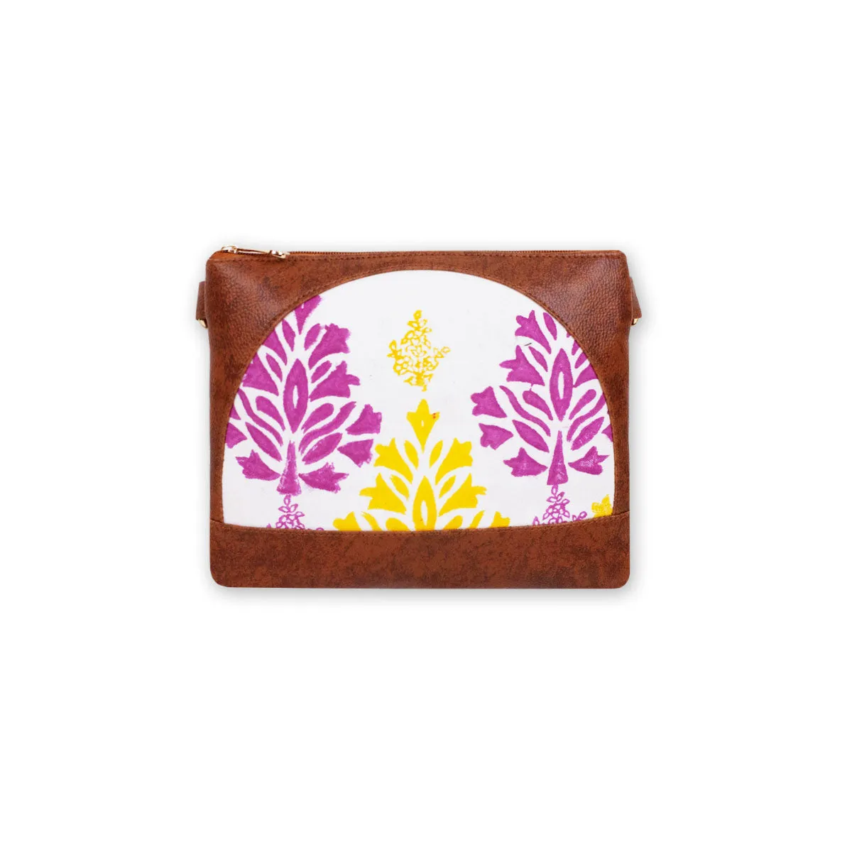 Gulabi Baagh Block Printed Sling Bag