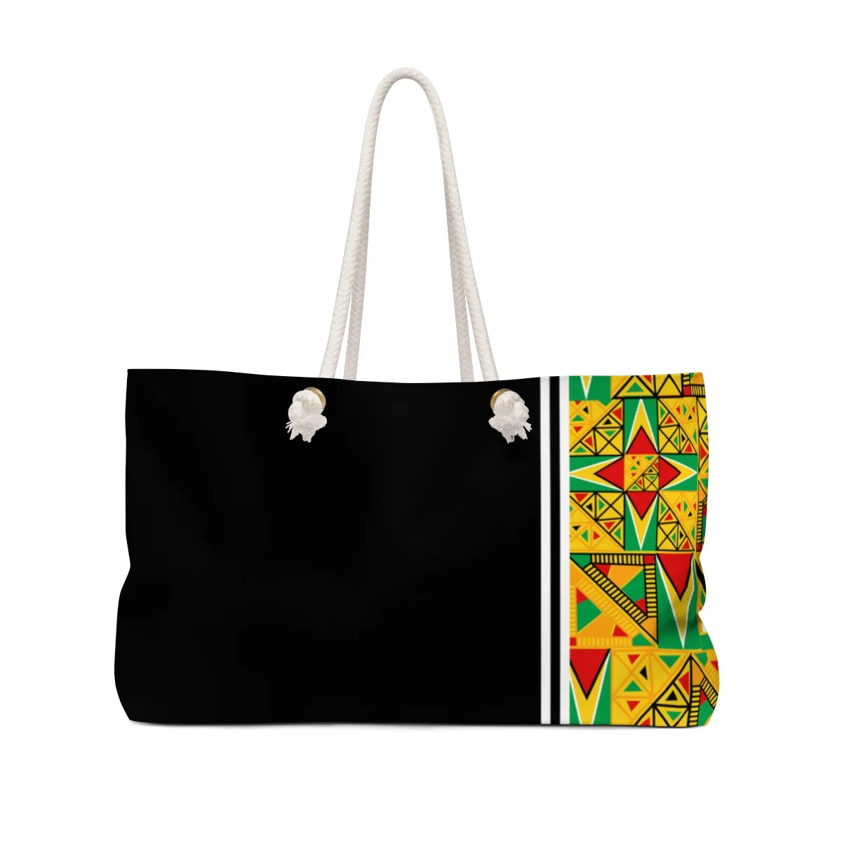 Guyanese Swag Guyana Tribal Print Weekender Bag