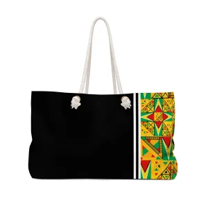 Guyanese Swag Guyana Tribal Print Weekender Bag