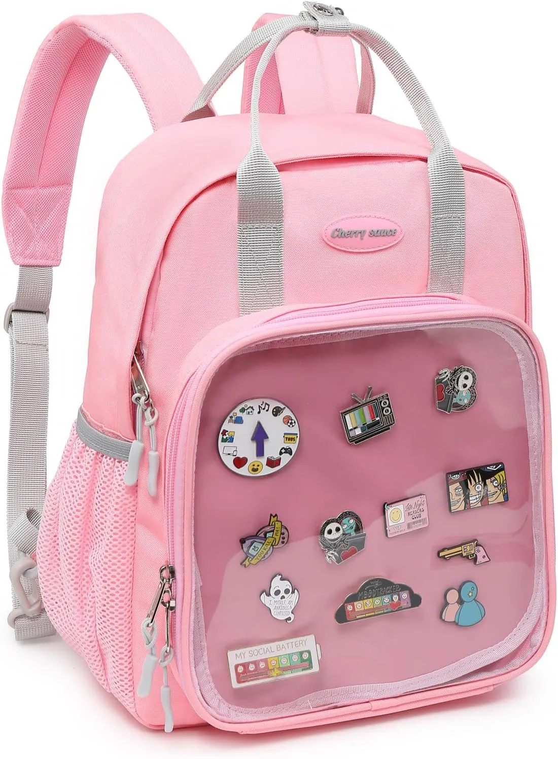 Ita Bag with insert Pin Kawaii Cute Display Backpack for School Anime Cosplay Girls Womens