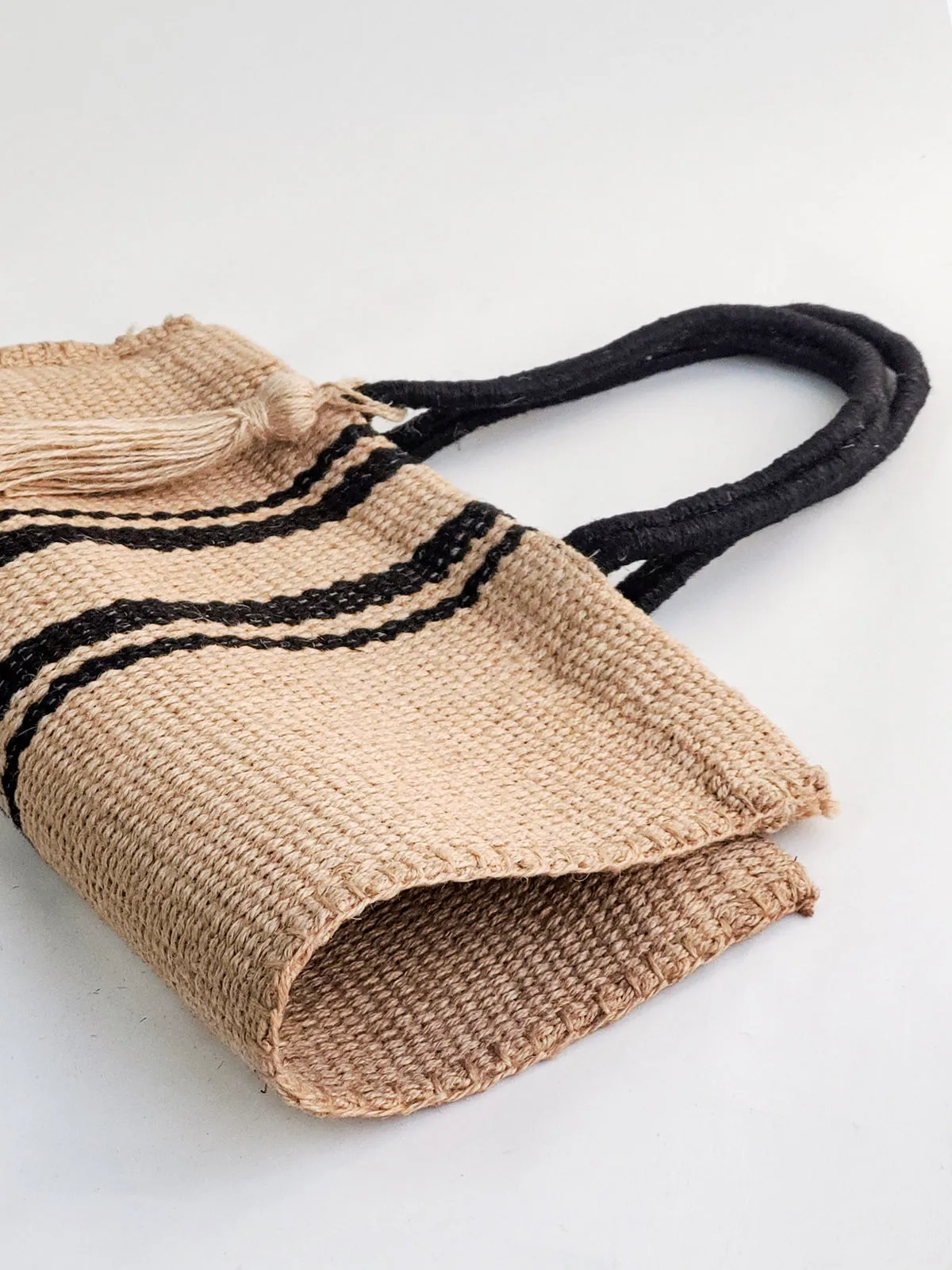 KORISSA Naya Jute Tote Bag - Natural