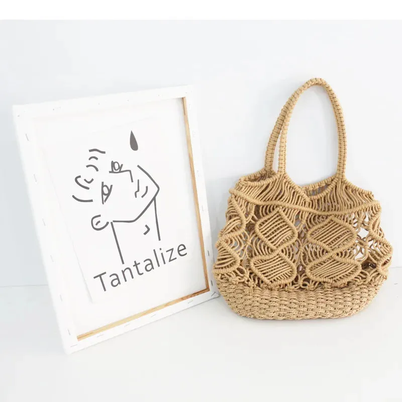 Lily Woven Tote