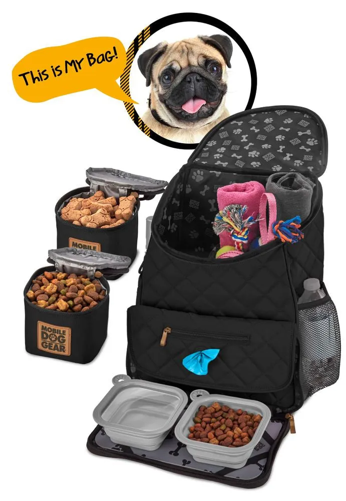 MCHPI Store Bundle: ODG Day/Night Walking Bag (Black) and ODG Weekender Backpack TM (Black)