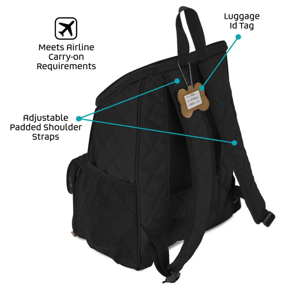 MCHPI Store Bundle: ODG Day/Night Walking Bag (Black) and ODG Weekender Backpack TM (Black)
