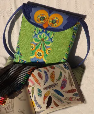 Owl Satchel - on the wild side