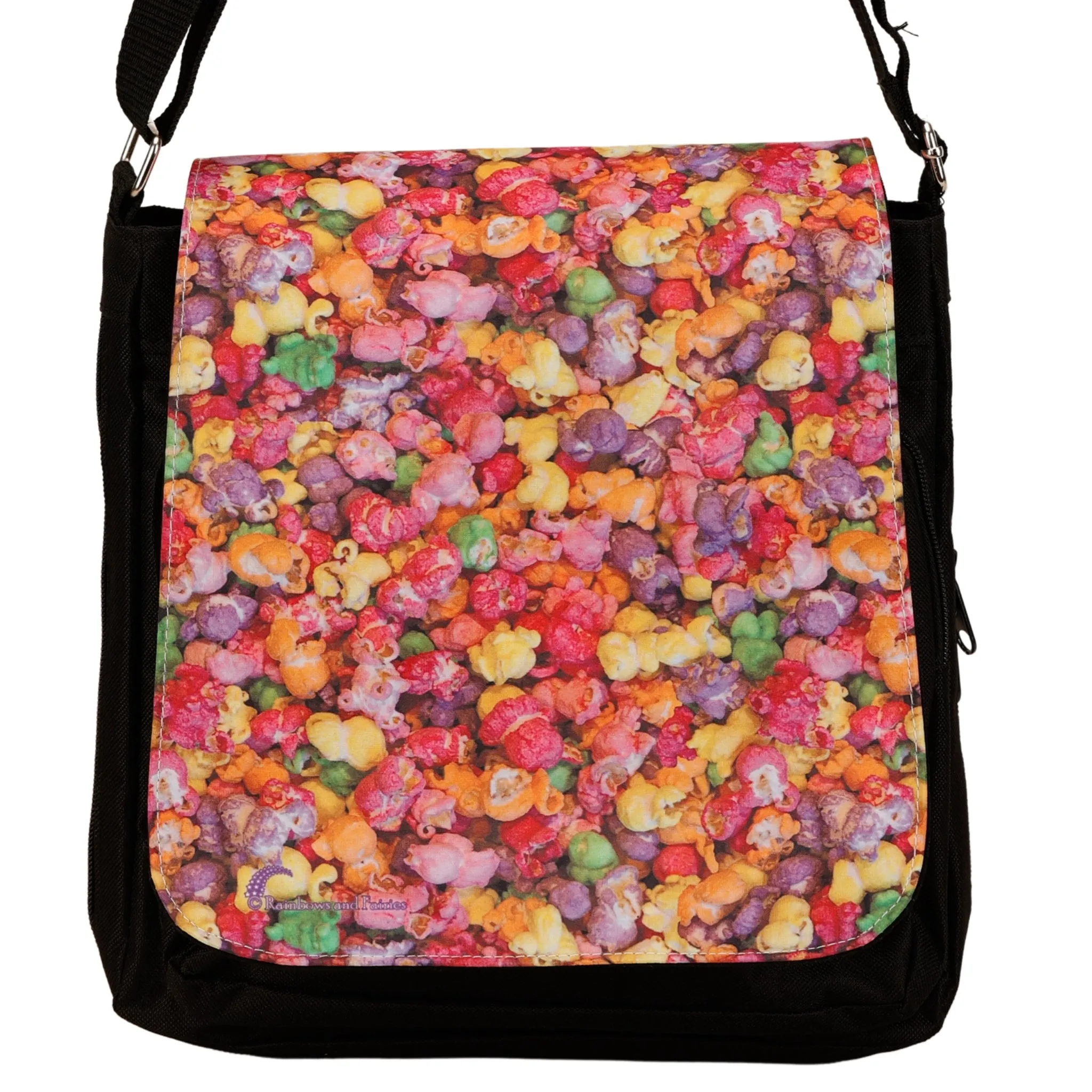 Rainbow Popcorn Messenger/Satchel/Crossbody Bag