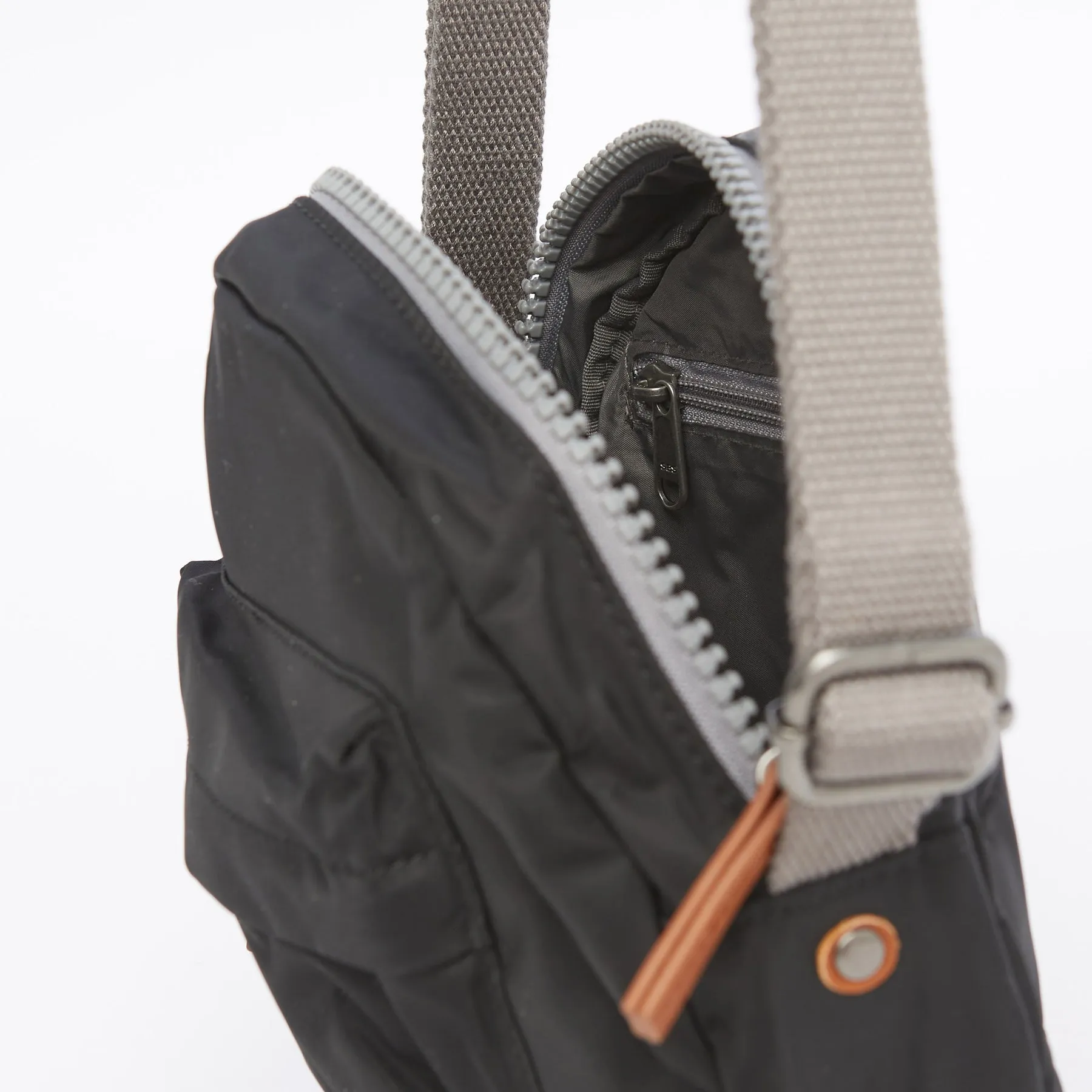 ROKA Paddington B Black Small Recycled Nylon Bag - OS