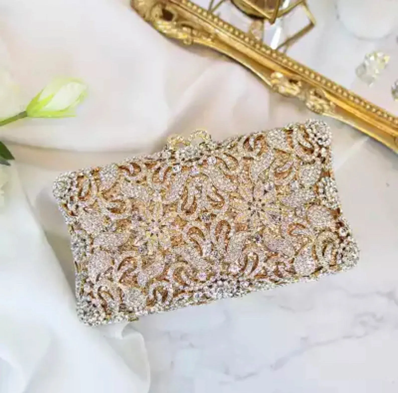 Swarovski Crystal Evening Bag