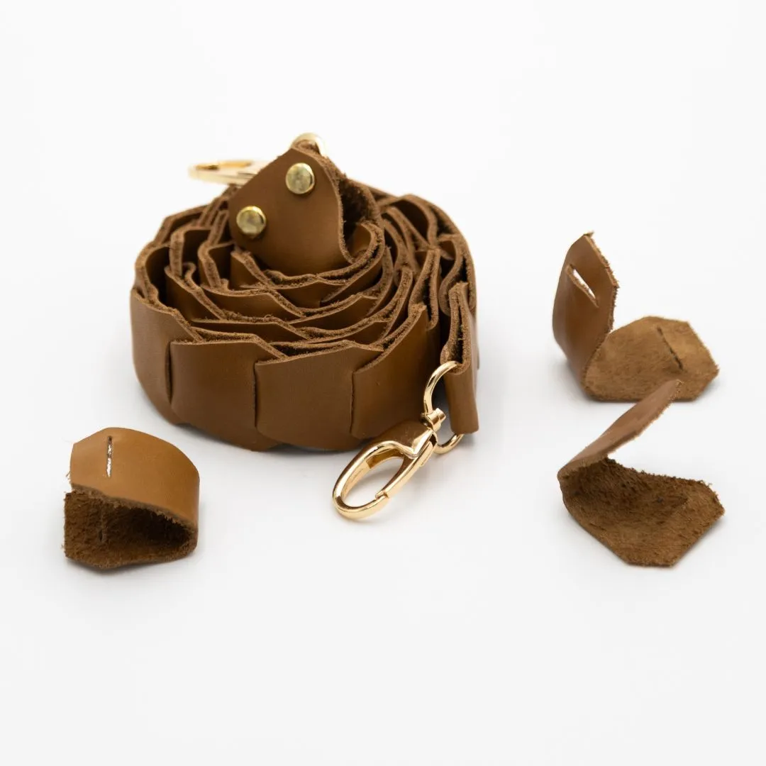 Toffee Leather Bum Bag (w Gold Fittings)