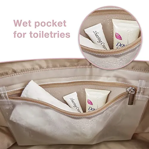 Travel Duffel bag, Weekender Overnight Bag for Women