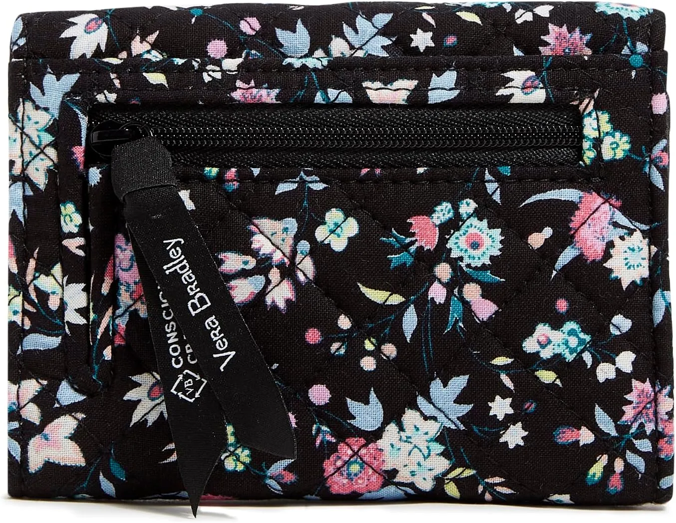 Vera Bradley Women's Cotton Riley Compact Wallet with RFID Protection