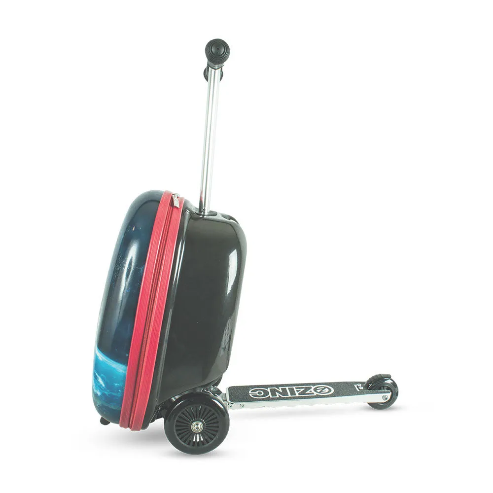 Zinc Flyte Stephen the Spaceman Scooter Suitcase - Children's Luggage