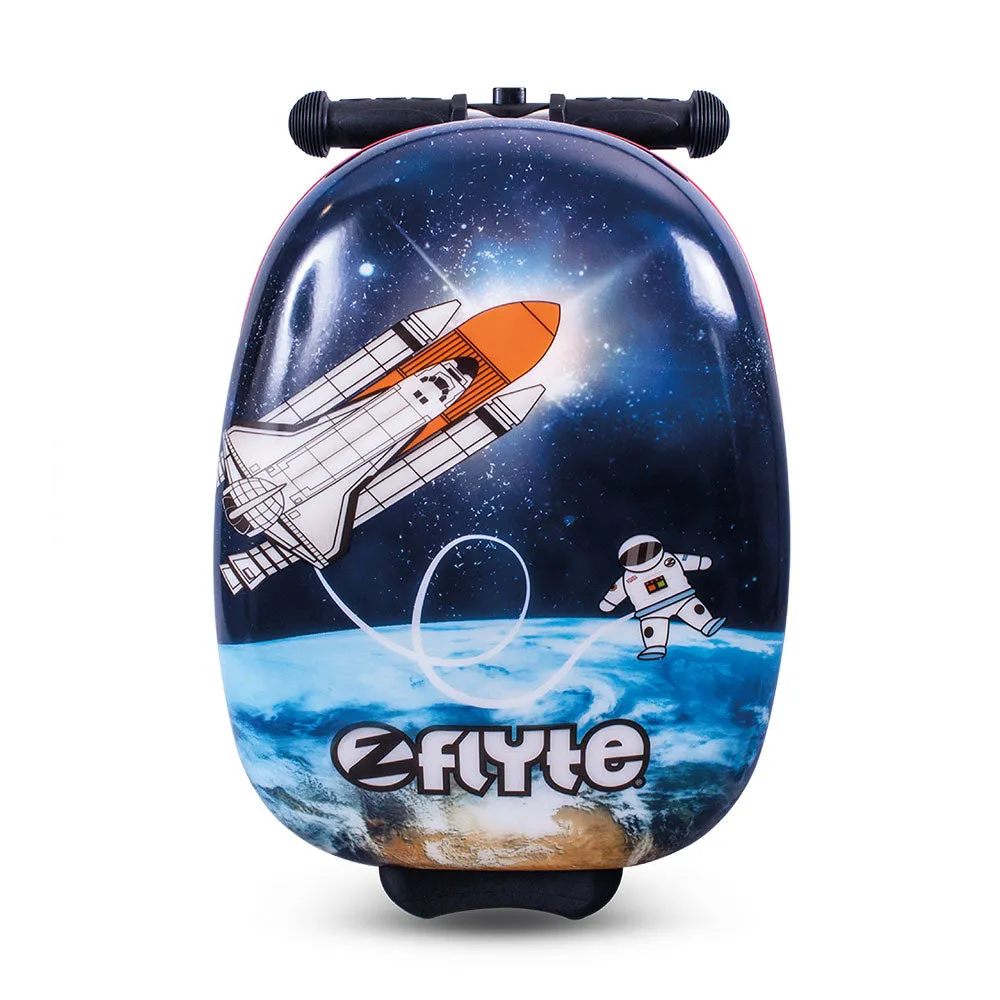 Zinc Flyte Stephen the Spaceman Scooter Suitcase - Children's Luggage