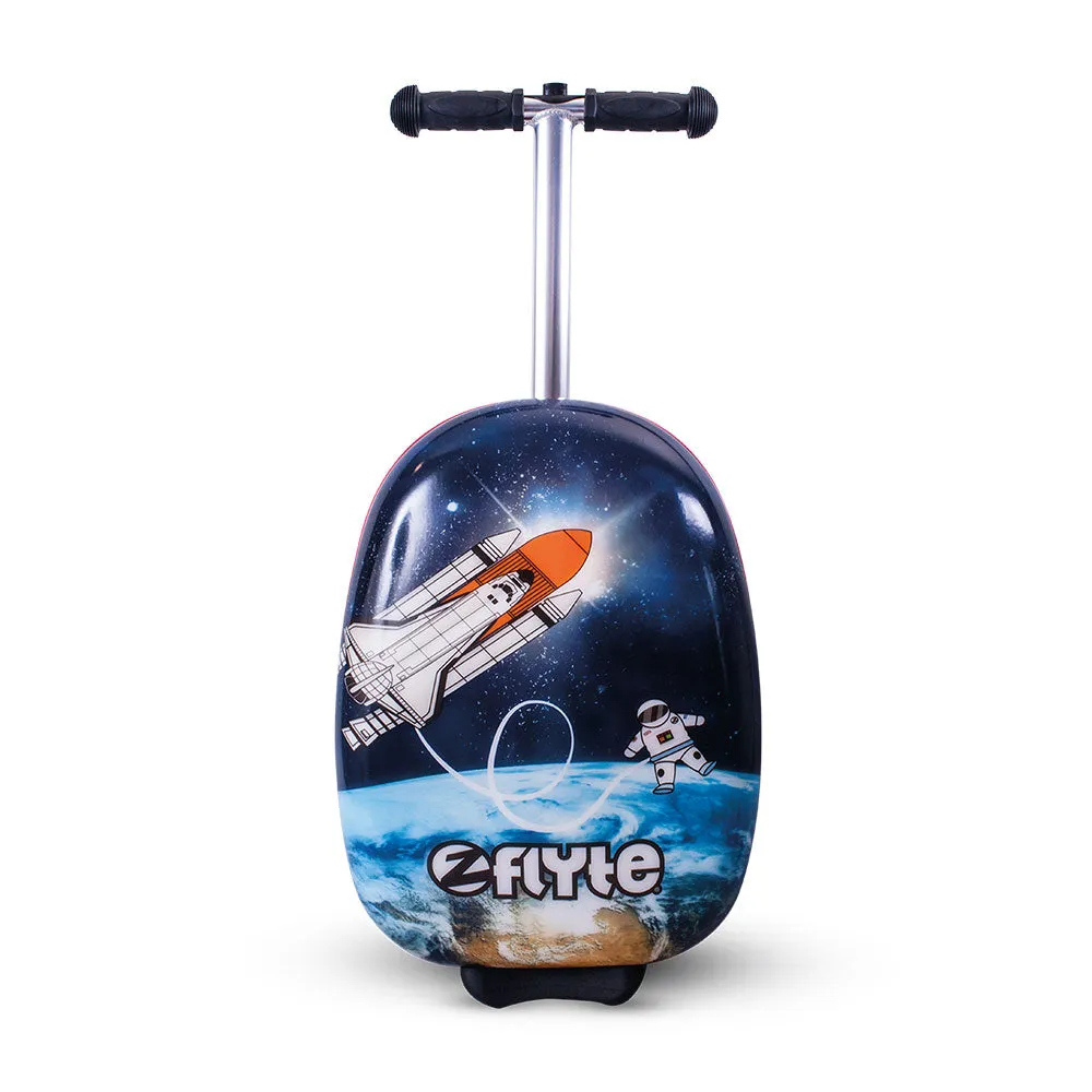 Zinc Flyte Stephen the Spaceman Scooter Suitcase - Children's Luggage